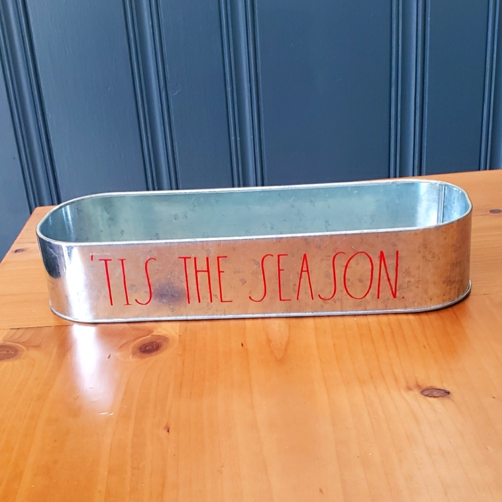 Rea Dunn Christmas Metal Tray